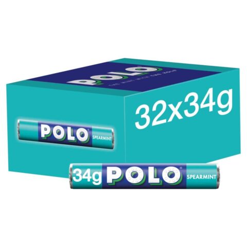 Polo Spearmint Mint Tube 34g x 32