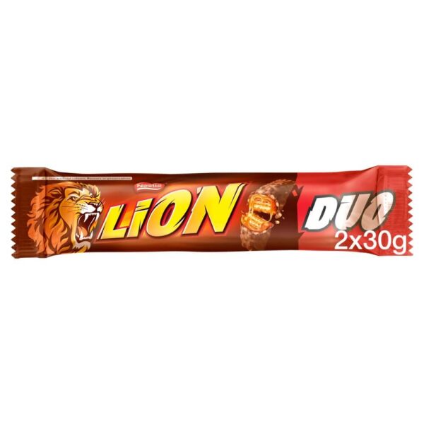 Lion Milk Chocolate Duo Bar 60g x 28