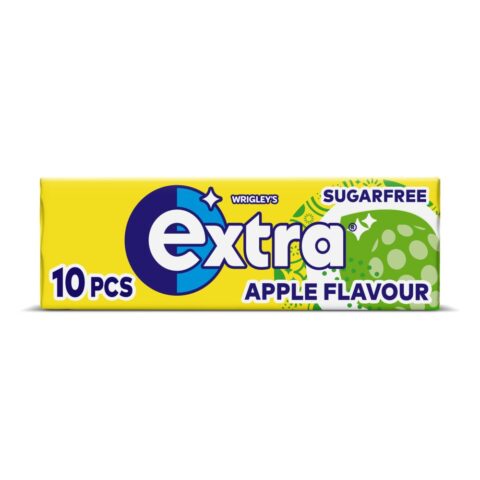 Extra Apple Flavour Sugar Free Chewing Gum 10 Pieces x 30