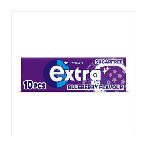 Extra Blueberry Flavour Sugar Free Chewing Gum 10 Pieces x 30