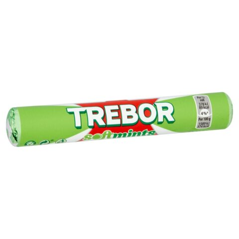 Trebor Softmints Peppermint Mints Roll 50p 44.9g x 40