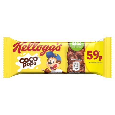 Kellogg's Coco Pops Cereal Milk Bar 20 PMP 59px25