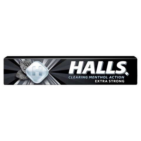 Halls Extra Strong Menthol Action Sweets 33.5g x 20