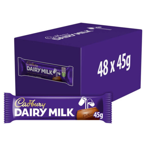 Cadbury Dairy Milk Chocolate Bar45gx48