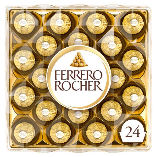 Ferrero Rocher Gift Box of Chocolate 24 Pieces (300g) x 6