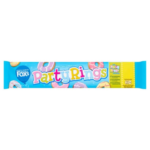 Fox's Party Rings 125g x 12