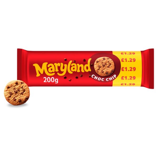 Maryland Cookies Choc Chip 200g x 12