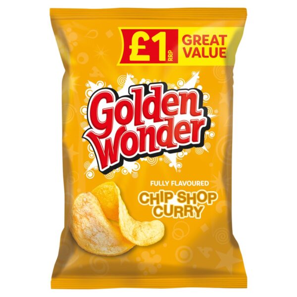 Golden Wonder Fully Flavoured Chip Shop Curry 57g x 18
