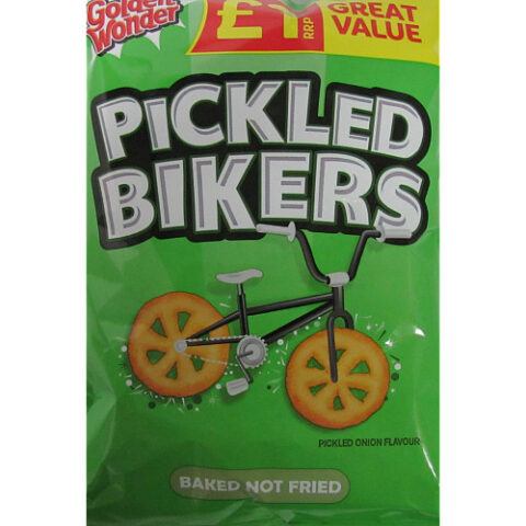 Golden Wonder Pickled Onion Bikers PM £1 x 18